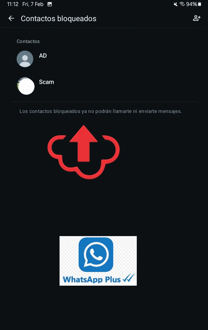 Los contactos bloqueados ya no podrán llamarte ni enviarte mensajes